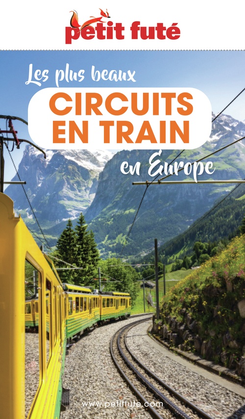 ebook cover of LES PLUS BEAUX CIRCUITS EN TRAIN EN EUROPE 2023 Petit Futé, by Collectif petit futé