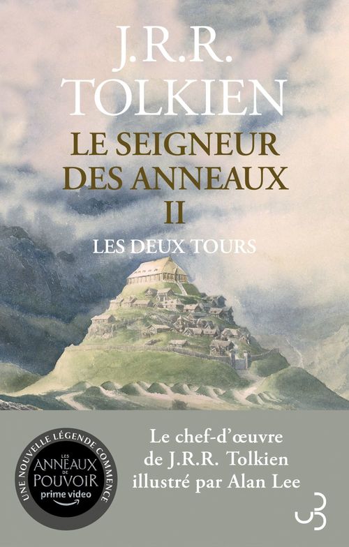 ebook cover of Le Seigneur des Anneaux T2 Les deux tours, by J.R.R. Tolkien