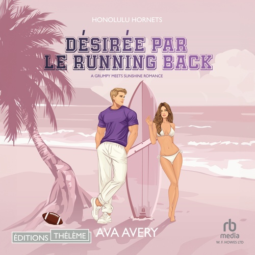 Couverture audiobook de Désirée par le Running Back - touchdown hearts T3, de Ava Avery