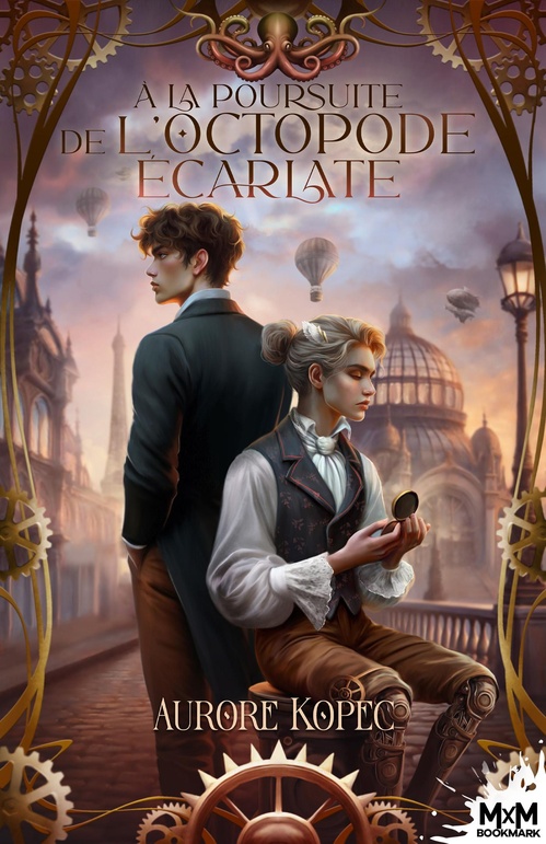 ebook cover of À la poursuite de l'octopode écarlate, by Aurore Kopec