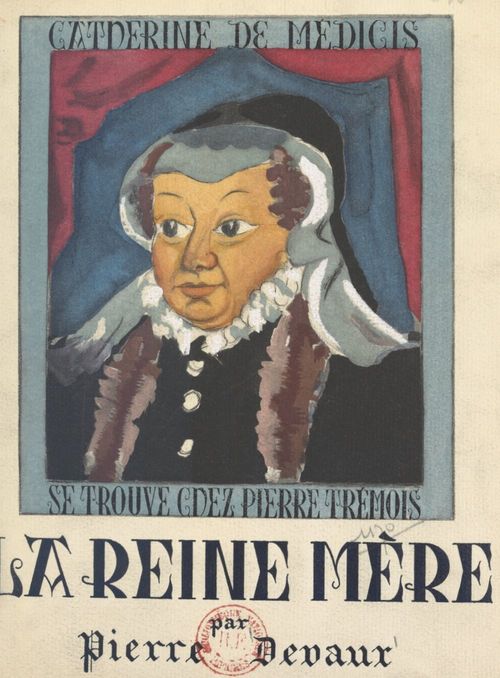 Couverture ebook de La Reine mère, de Pierre Devaux