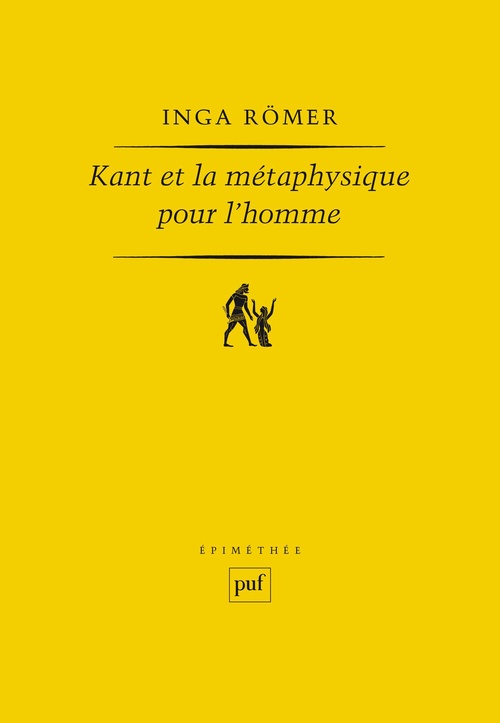 Couverture ebook de Kant et la métaphysique pour l´homme, de Inga Römer