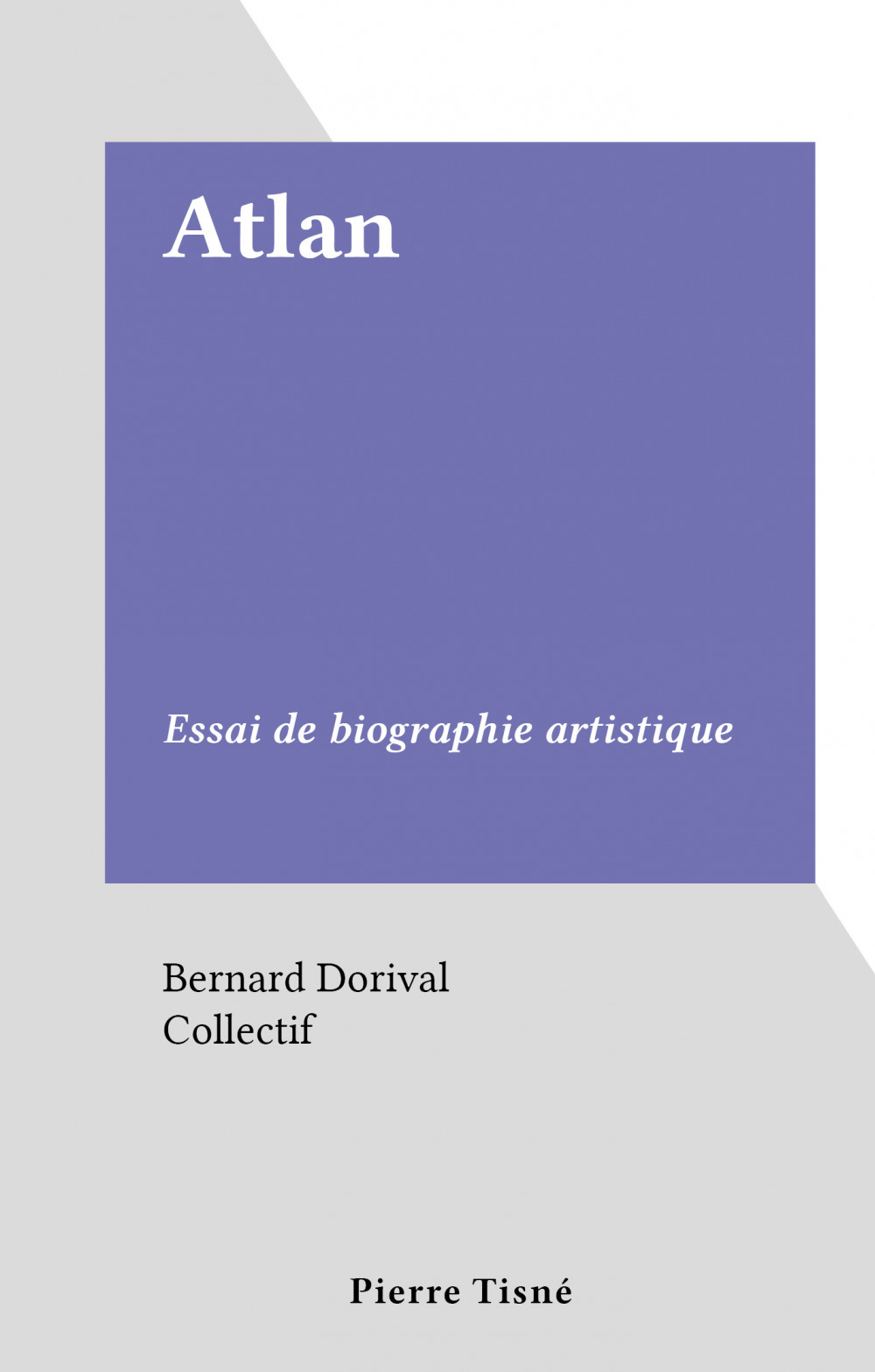 Couverture ebook de Atlan, de Bernard Dorival