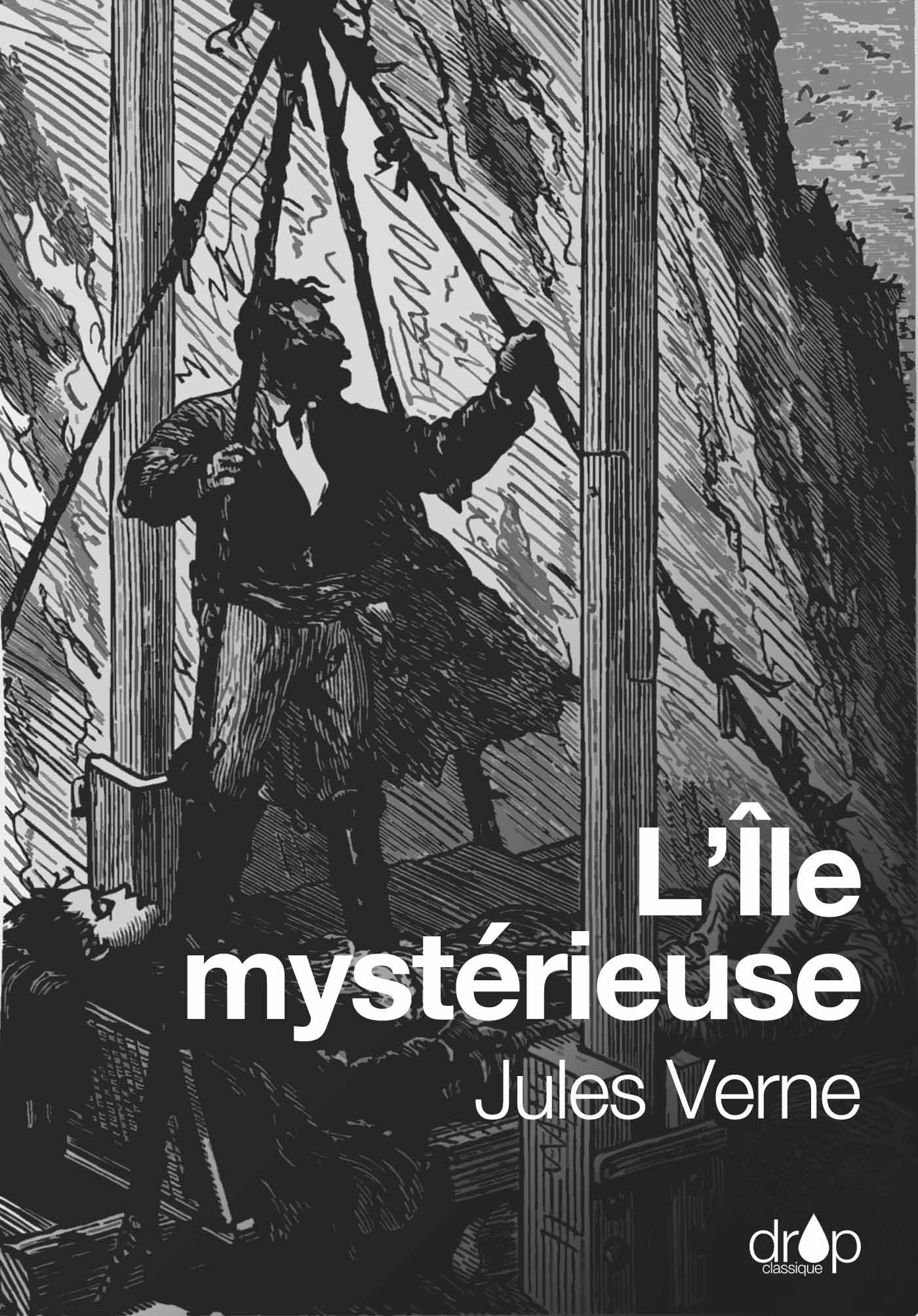 Couverture ebook de L´île mystérieuse, de Jules Verne