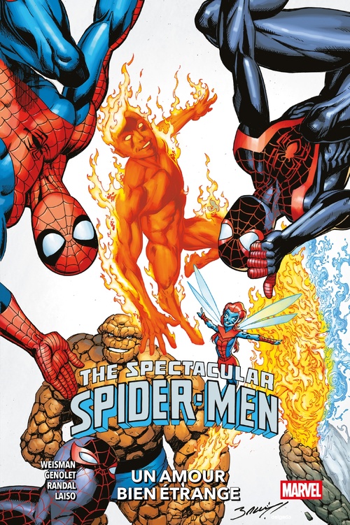 ebook cover of Spectacular Spider-Men (2024) T03, by Greg Weisman, Emilio Laiso, Andrés Genolet