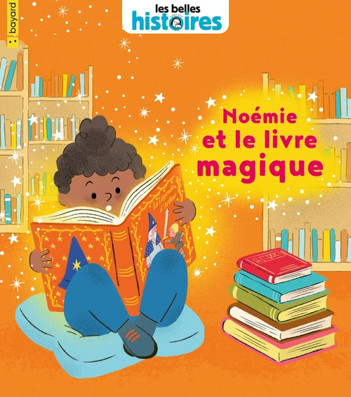 Couverture ebook de Noémie et le livre magique, de Arnaud Alméras