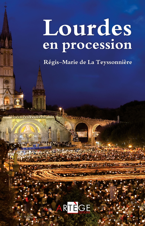 ebook cover of Lourdes en procession, by Régis-Marie de La Teyssonnière