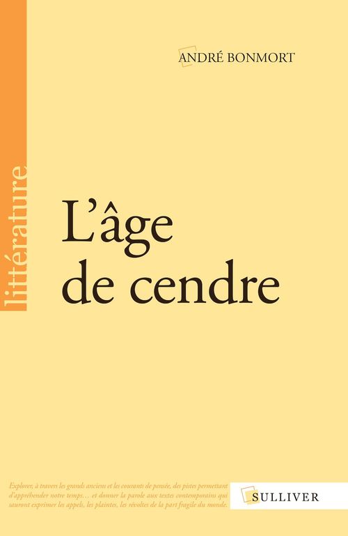 ebook cover of L'âge de cendre, by André Bonmort