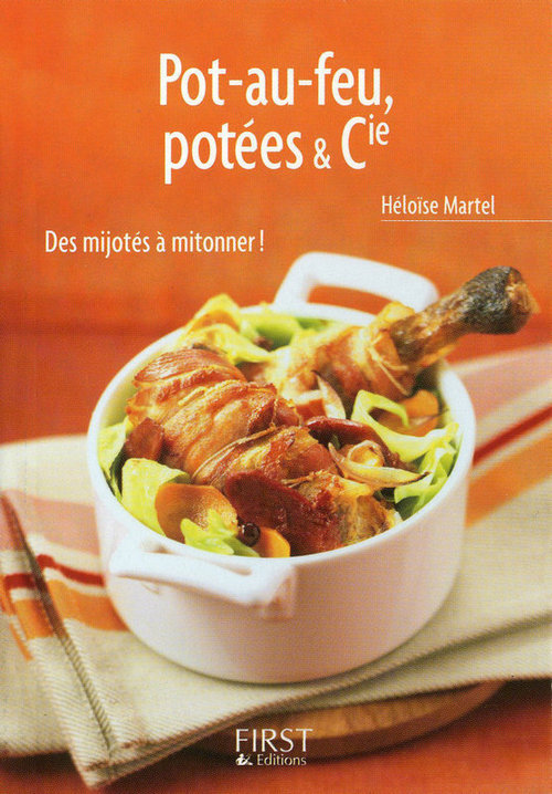 Couverture ebook de Le petit livre de pots au feu potées et cie, de Héloïse Martel