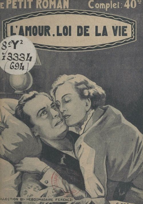 Couverture ebook de L'amour, loi de la vie, de Willie Cobb