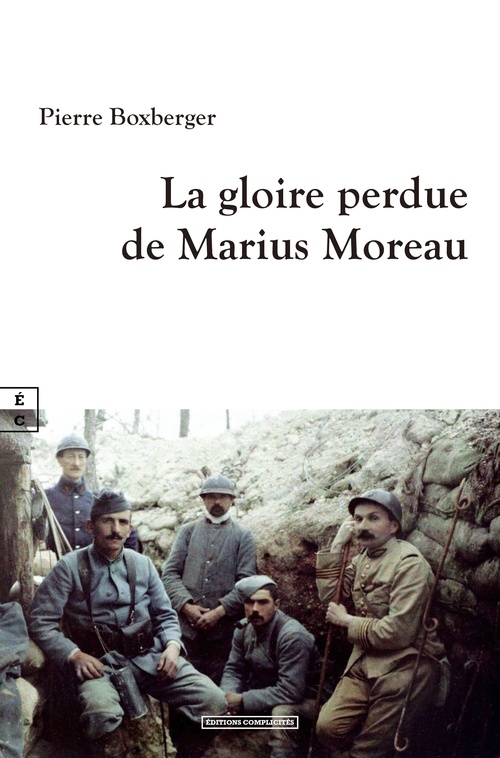 ebook cover of La gloire perdue de Marius Moreau, by Pierre Boxberger