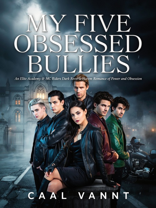 Couverture ebook de My Five Obsessed Bullies, de Caal Vannt