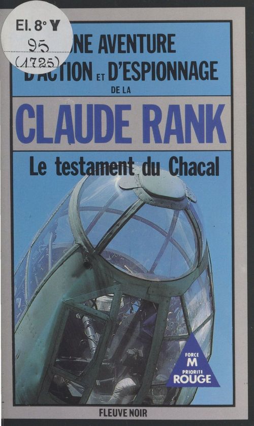 Couverture ebook de Le testament du chacal, de Rank/C