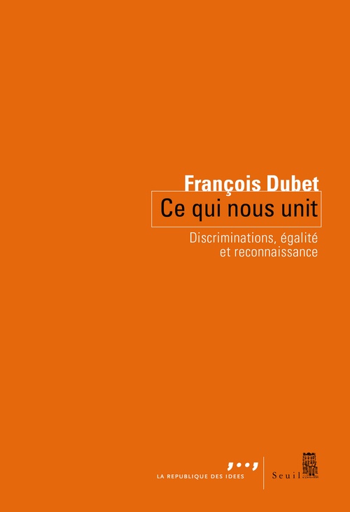 ebook cover of Ce qui nous unit, by François Dubet