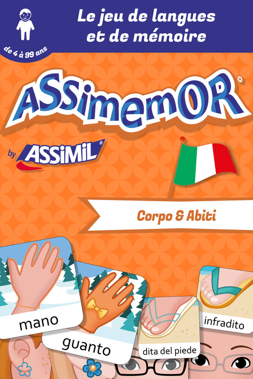 ebook cover of Assimemor - Mes premiers mots italiens : Corpo e Abiti, by Celadon, Lea Fabre