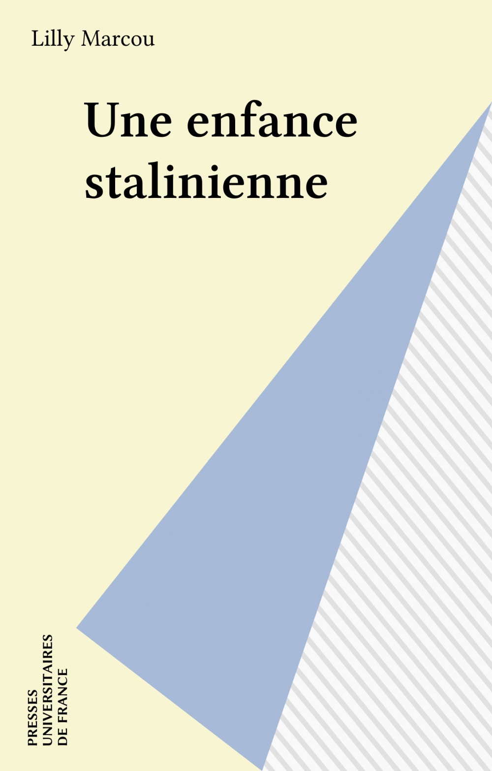 Couverture ebook de Une enfance stalinienne, de Marcou L