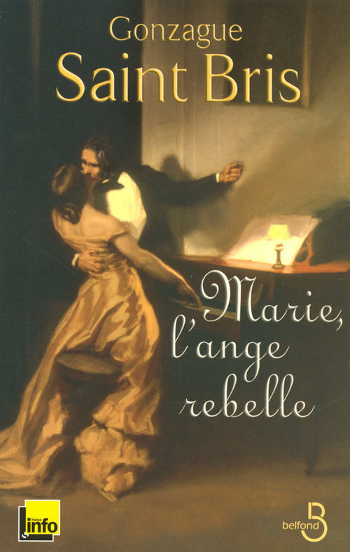 Couverture ebook de Marie, l'ange rebelle, de Gonzague Saint Bris