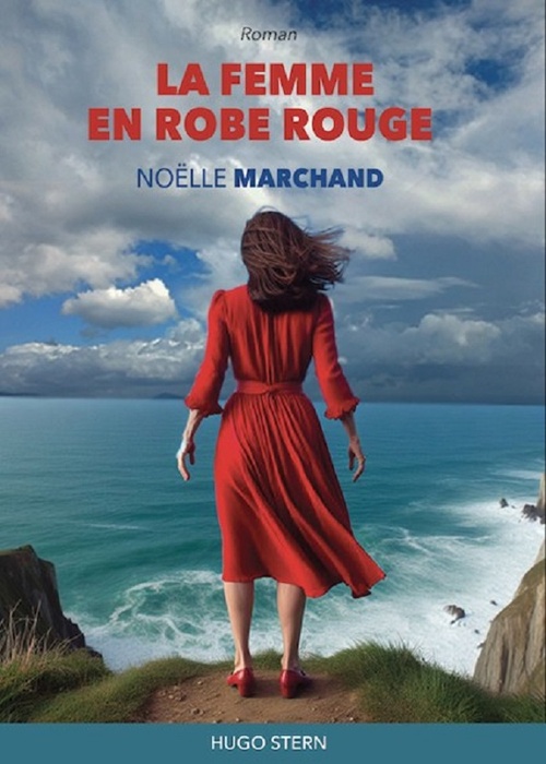 ebook cover of La femme en robe rouge, by Noëlle Marchand