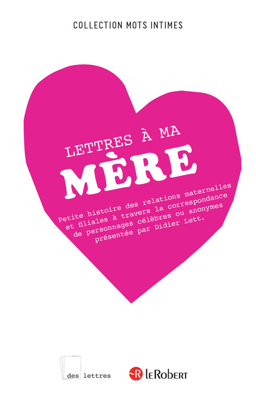 ebook cover of Les lettres à ma mère Epub, by Didier Lett