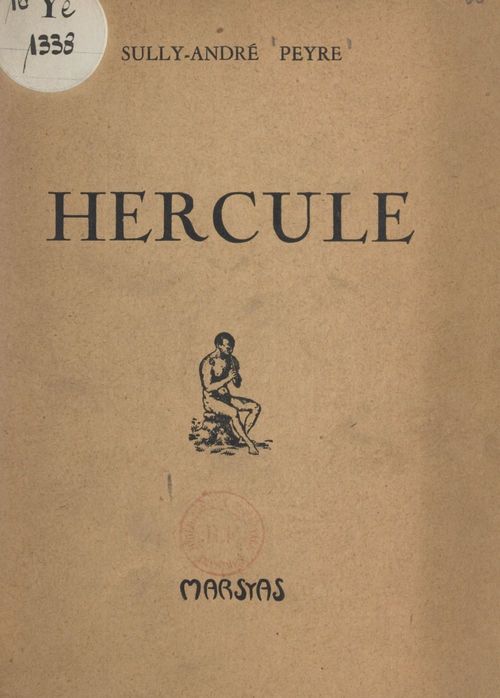 Couverture ebook de Hercule, de Sully-Andre Peyre