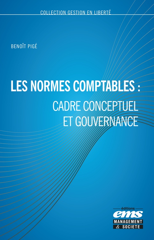 Couverture ebook de Les normes comptables : cadre conceptuel et gouvernance, de Benoît Pigé