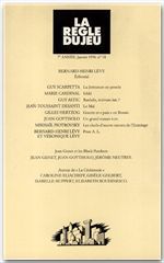 Couverture ebook de La règle du jeu n°18, de Revue La Regle Du Jeu