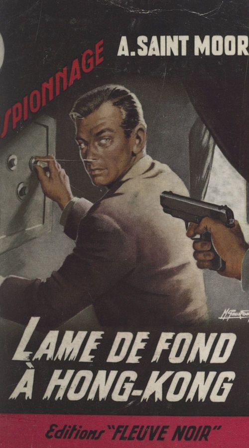 Couverture ebook de Lame de fond à Hong-Kong..., de Adam Saint-Moore