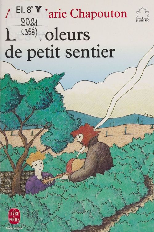 Couverture ebook de Les voleurs de petit sentier, de Chapouton-A.M