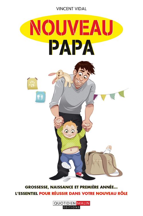 ebook cover of Nouveau papa, by Vincent Vidal
