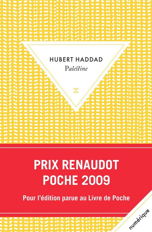 Couverture ebook de Palestine, de Hubert Haddad