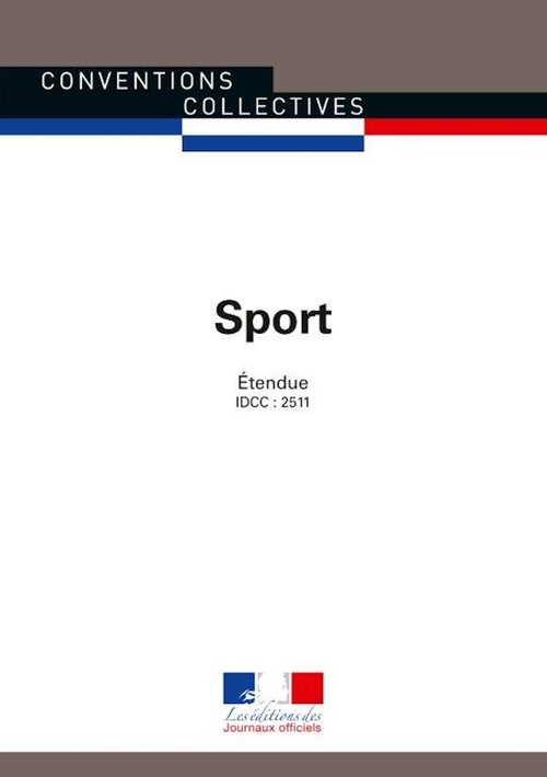 Couverture ebook de Sport, de Direction Des Journaux Officiels