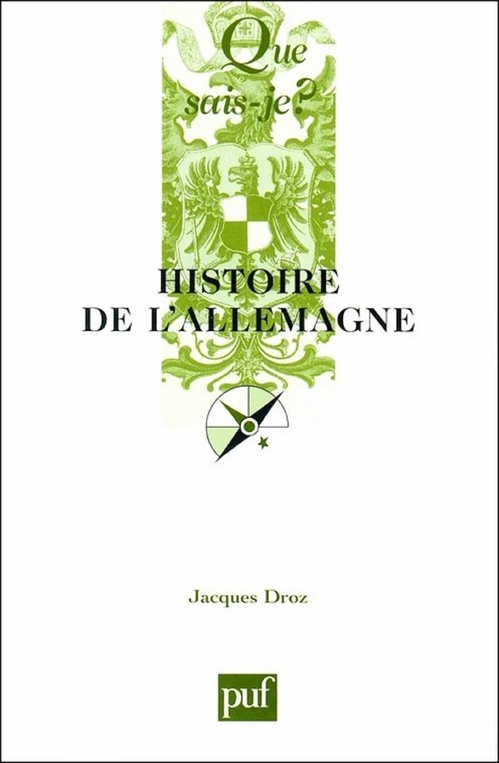 Couverture ebook de Histoire de l'Allemagne, de Jacques Droz