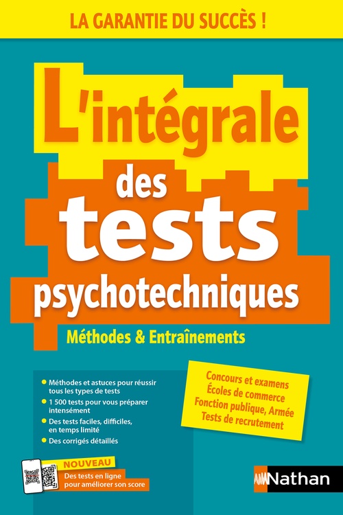 ebook cover of L'Intégrale des tests psychotechniques - ePUB, by Elisabeth Simonin