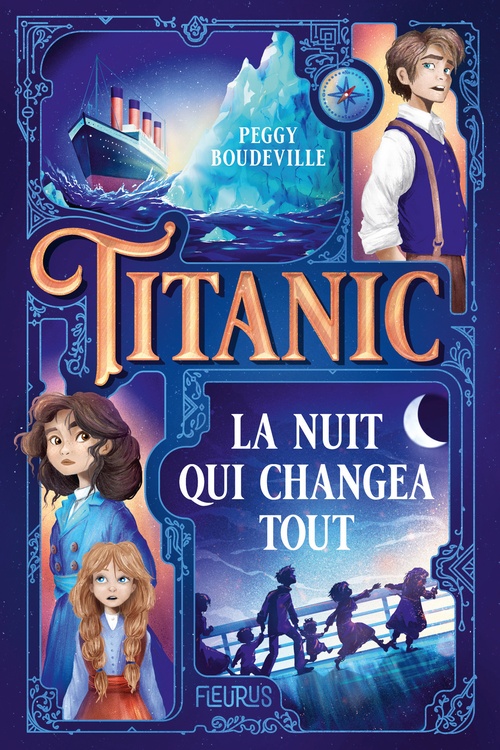ebook cover of Titanic, la nuit qui changea tout, by Peggy Boudeville