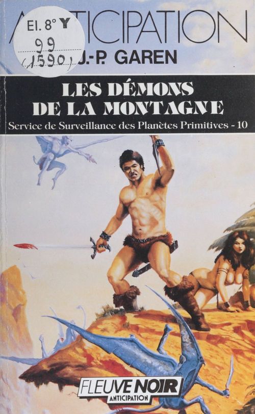 Couverture ebook de Service de surveillance des planètes primitives (10), de Jean-Pierre Garen