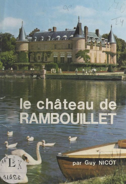 Couverture ebook de Le château de Rambouillet, de Guy Nicot