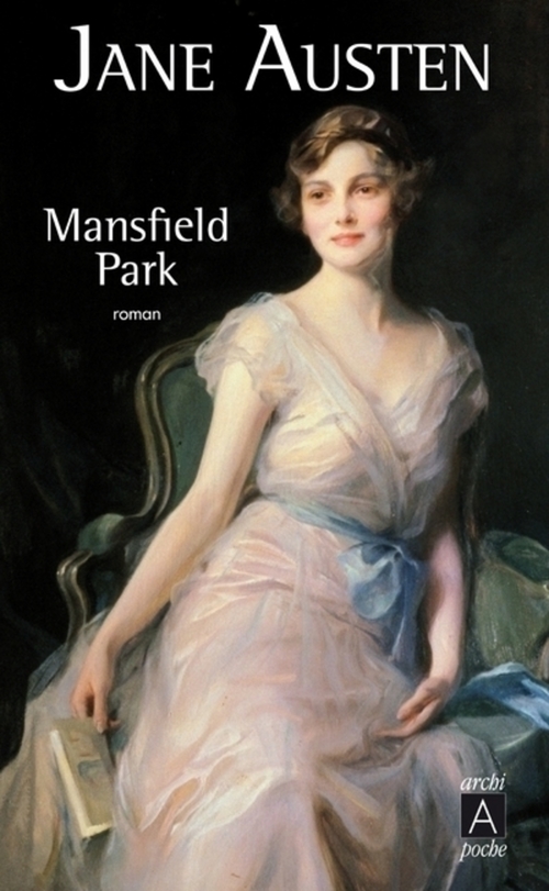 ebook cover of Mansfield Park, by Jane Austen