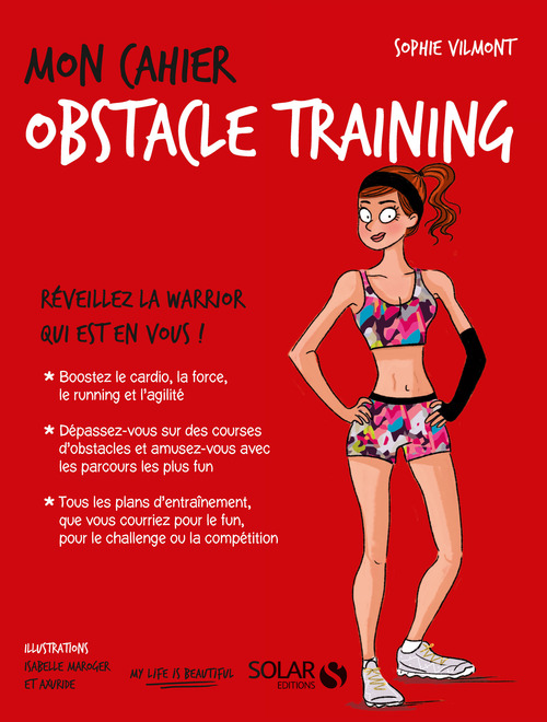 Couverture ebook de Mon cahier Obstacle training, de Axuride, Isabelle Maroger, Sophie Vilmont