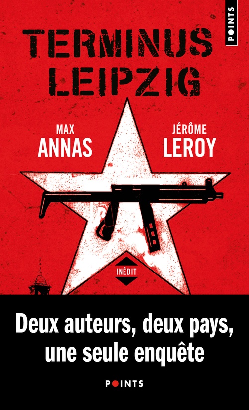 Couverture ebook de Terminus Leipzig, de Max Annas, Jérôme Leroy