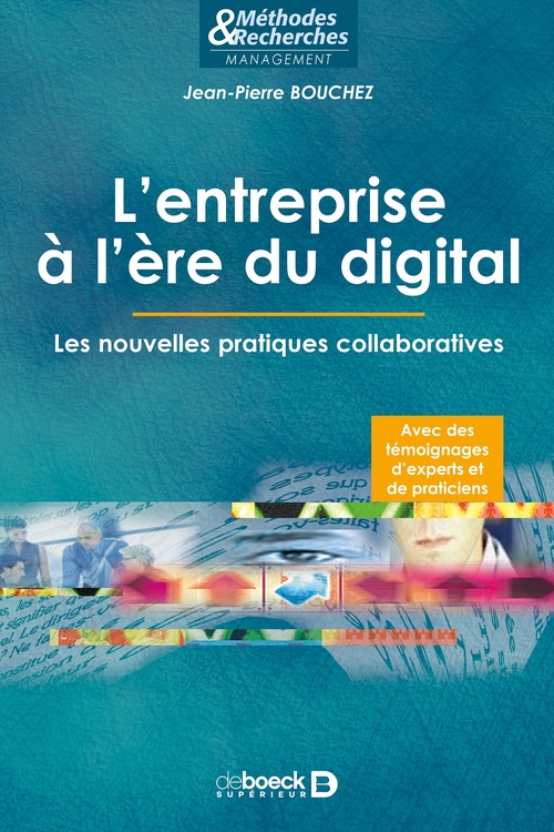 ebook cover of L'entreprise à l'ère du digital, by Jean-Pierre Bouchez