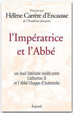 ebook cover of L'Impératrice et l'Abbé, by Hélène Carrère d'Encausse