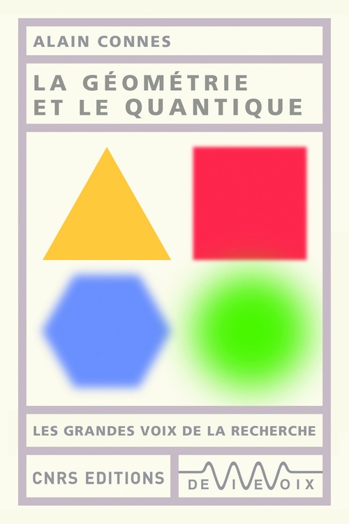 Couverture ebook de La géométrie et le quantique, de Alain Connes