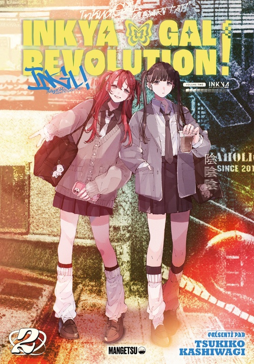 ebook cover of Inkya Gal Revolution! T02, by Tsukiko Kashiwagi