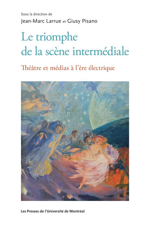 Couverture ebook de Le triomphe de la scène intermédiale, de Collectif