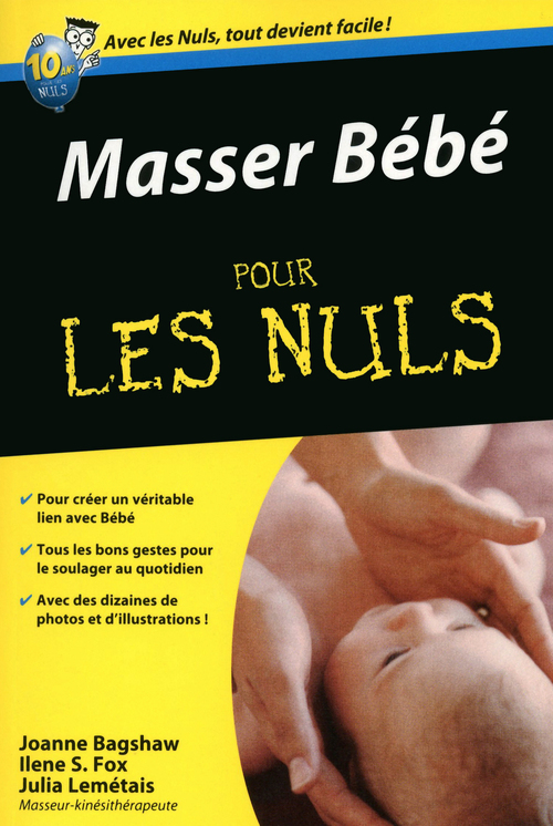 ebook cover of Masser bébé poche pour les nuls, by Joanne Bagshaw, Ilene S. Fox