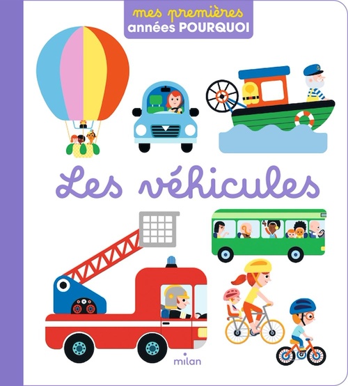 Couverture ebook de Les véhicules, de Julie Mercier