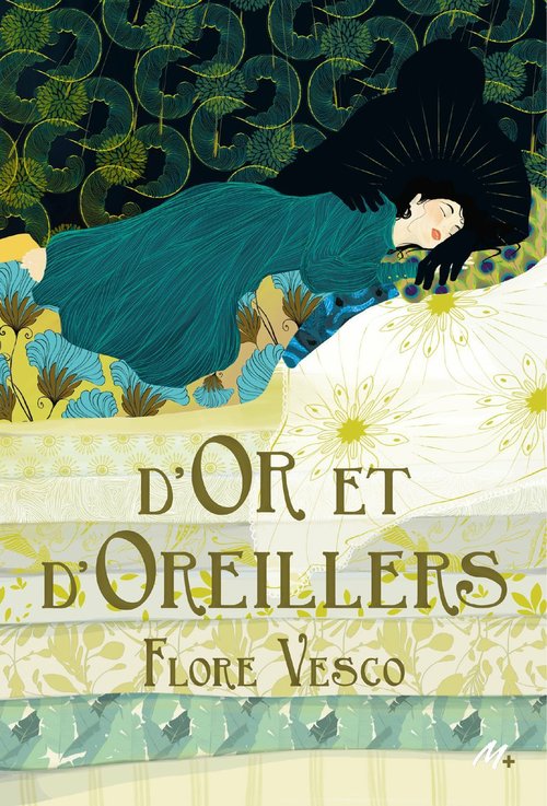 ebook cover of D'or et d'oreillers, by Flore Vesco