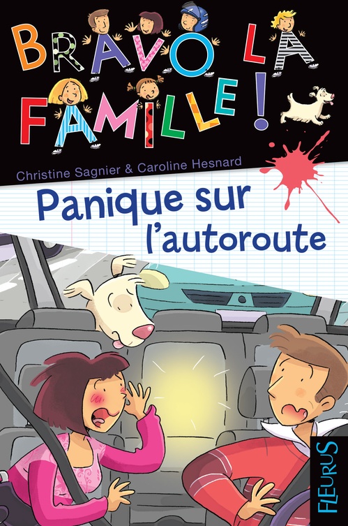 ebook cover of Panique sur l'autoroute, by Christine Sagnier