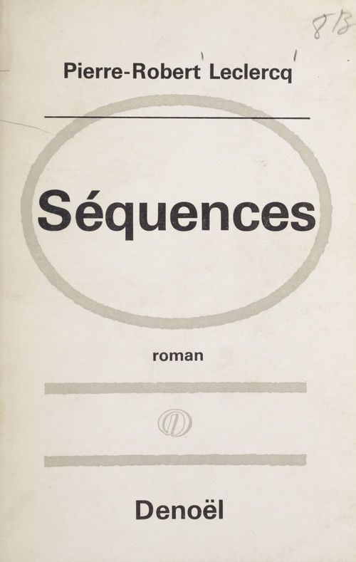 ebook cover of Séquences, by Pierre-robert Leclercq