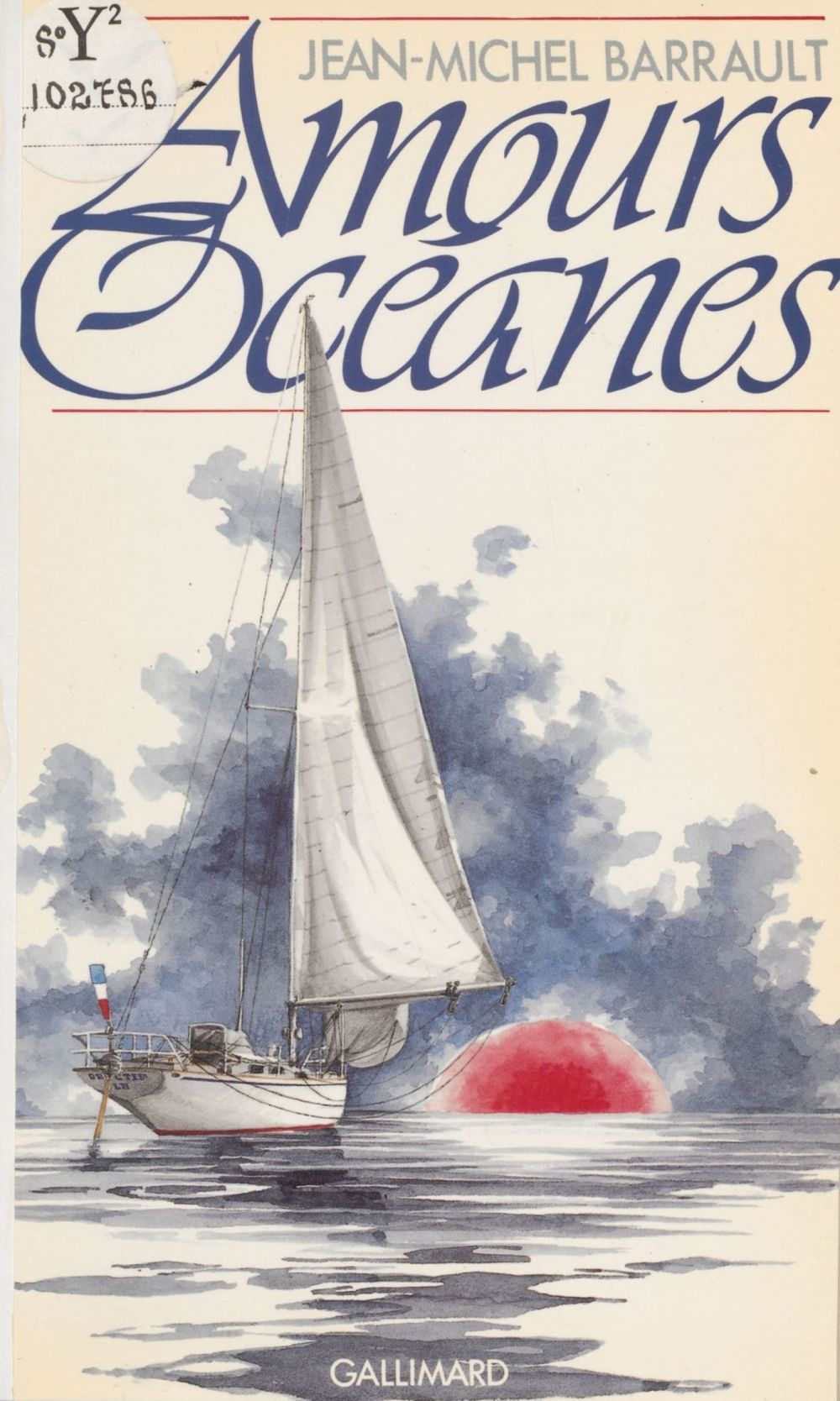 ebook cover of Amours océanes, by Jean-michel Barrault